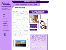Tablet Screenshot of fullenschoolhairdesign.com
